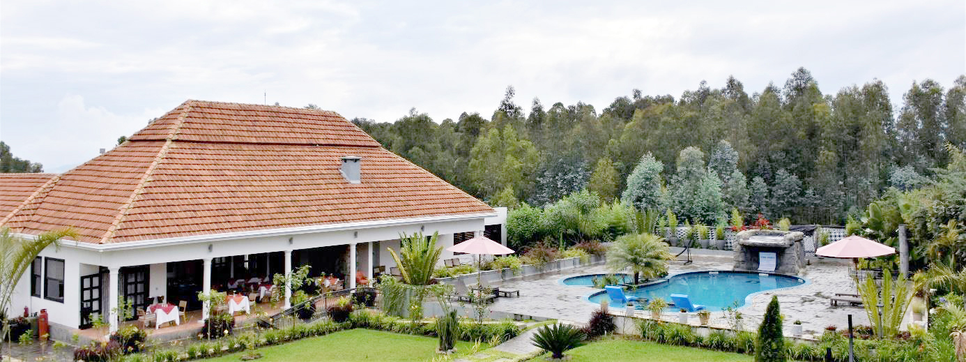 Five Volcanoes Boutique Hotel in Volcanoes national park