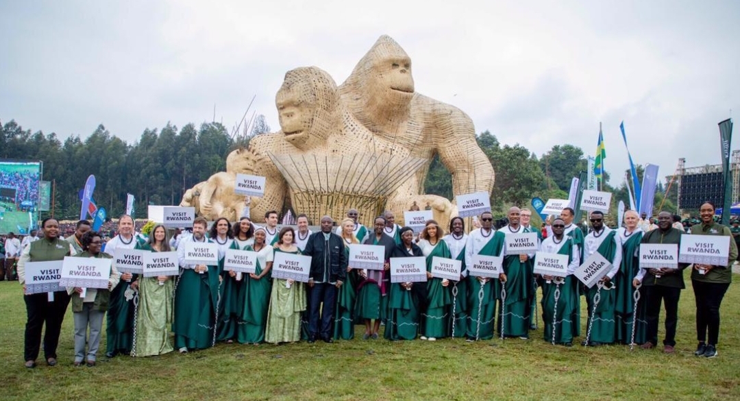 Guests at Kwita Izina ceremony