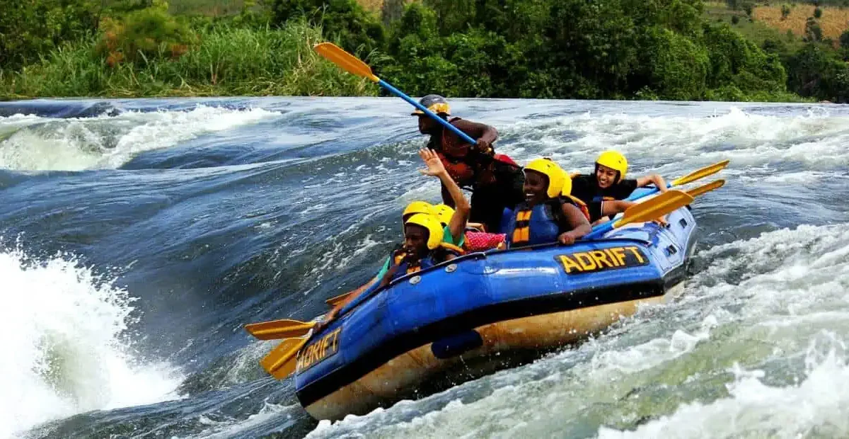 White Water Rafting on the Nile in Jinja
