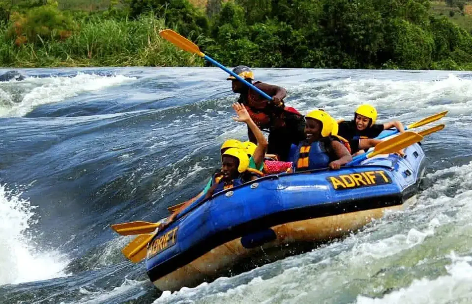 White Water Rafting on the Nile in Jinja